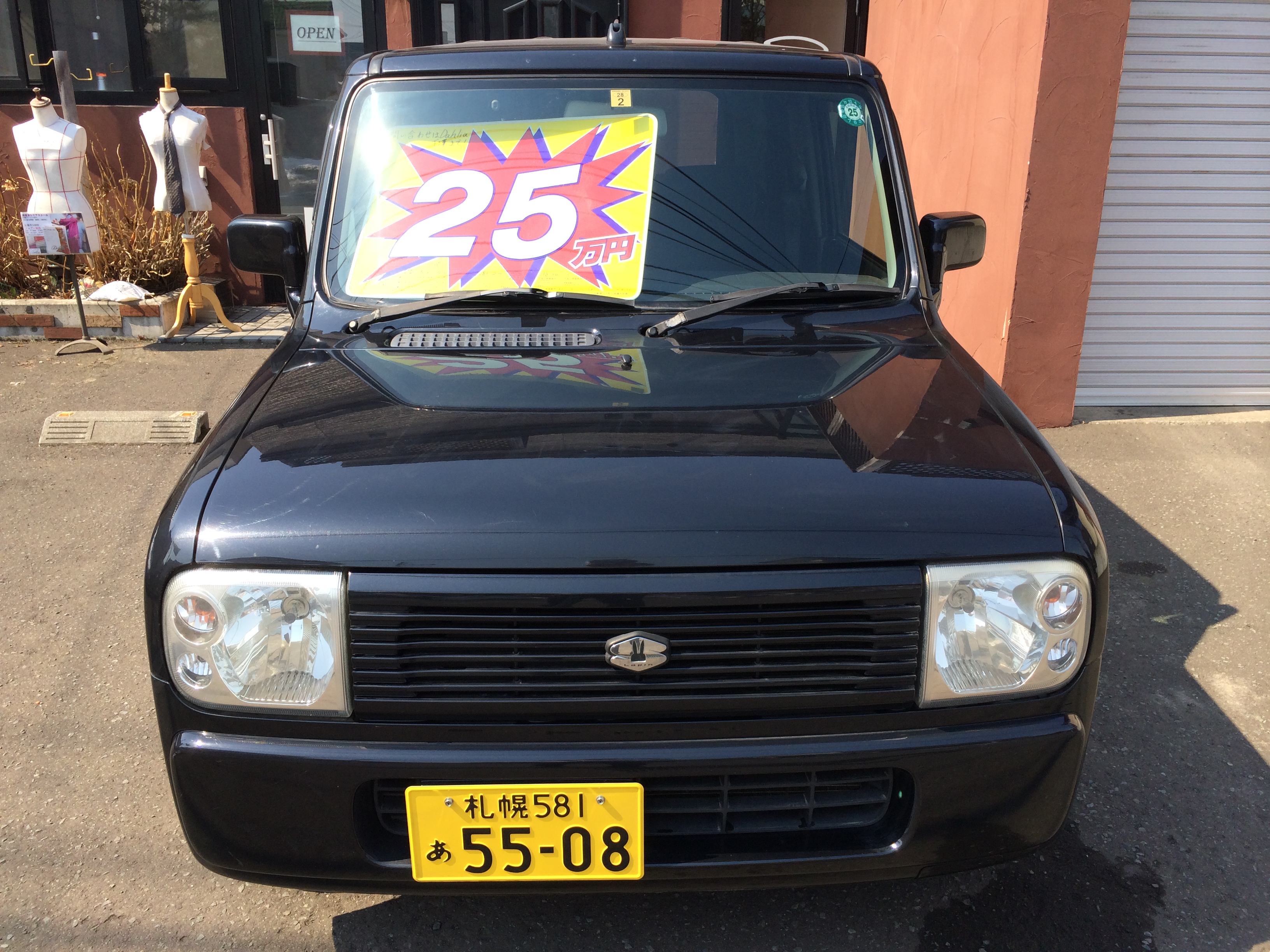 使っていた代車を格安でご提供致します！ No.3 スズキ ラパン